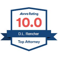 Avvo Rating 10.0 D.L. Rencher Top Attorney