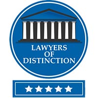 Lawyers of Distinction 5-star rating